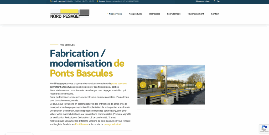 nord pesage
